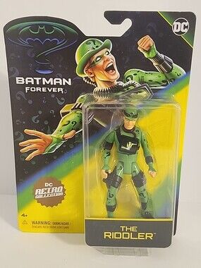 RARE VER. Batman Forever Jim Carrey Riddler DC Retro Collection Action Figure